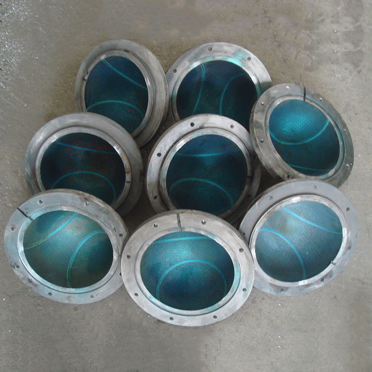 Steam-type gravity ball outer sulfur mold